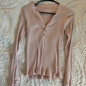 American eagle blush long sleeve